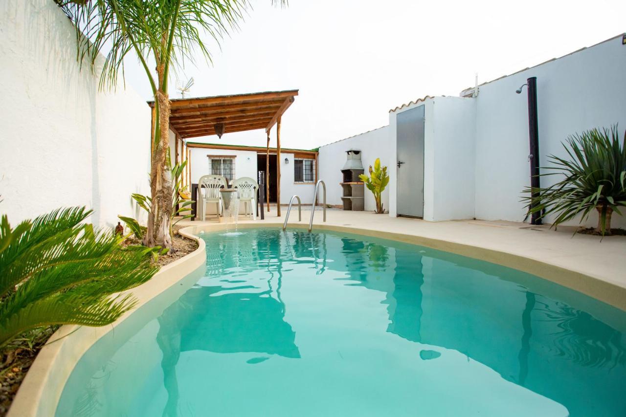 Villa casa blanca luxury spa con piscina privada y jacuzzi privado Chiclana de la Frontera Exterior foto
