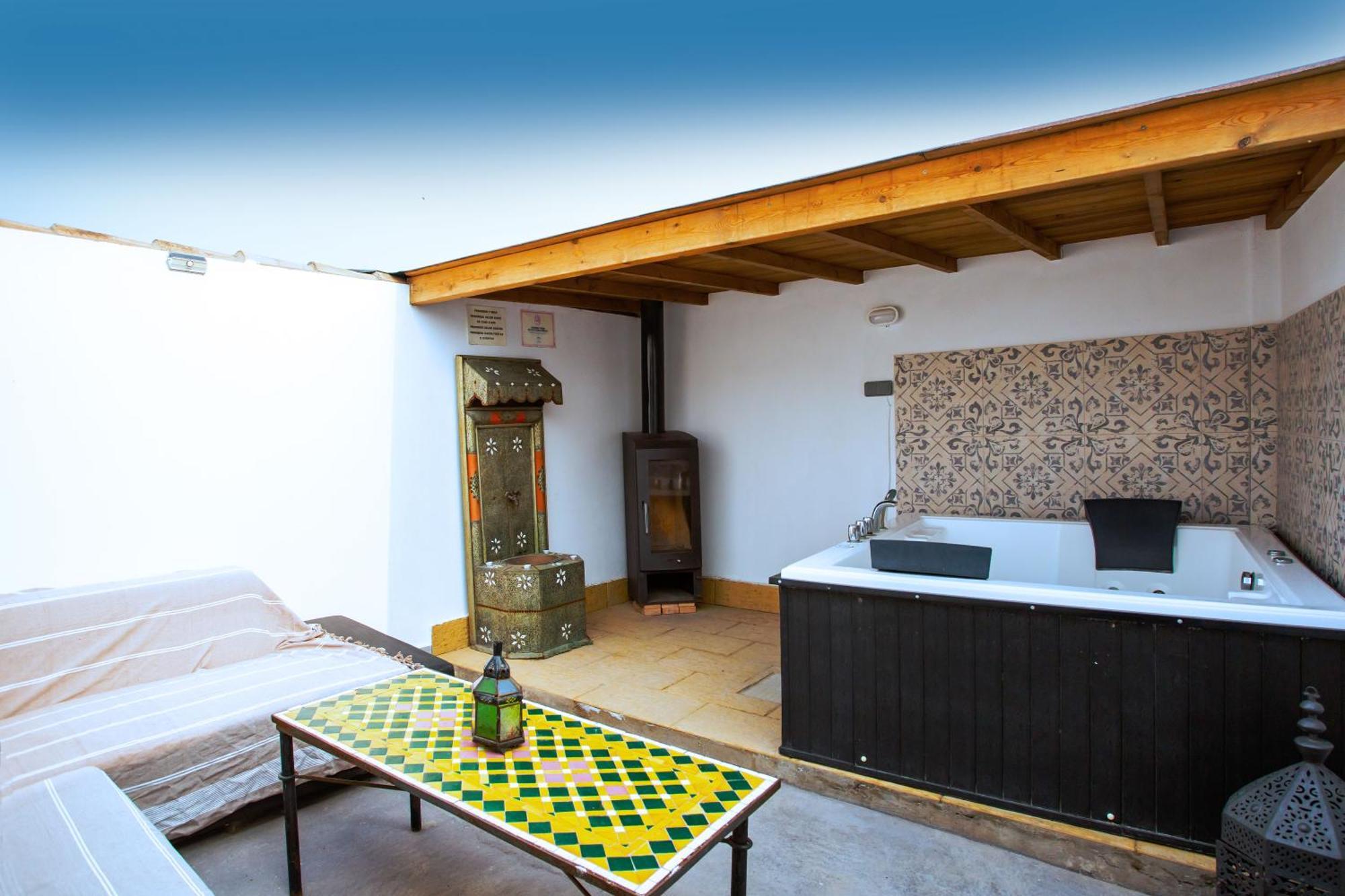 Villa casa blanca luxury spa con piscina privada y jacuzzi privado Chiclana de la Frontera Exterior foto