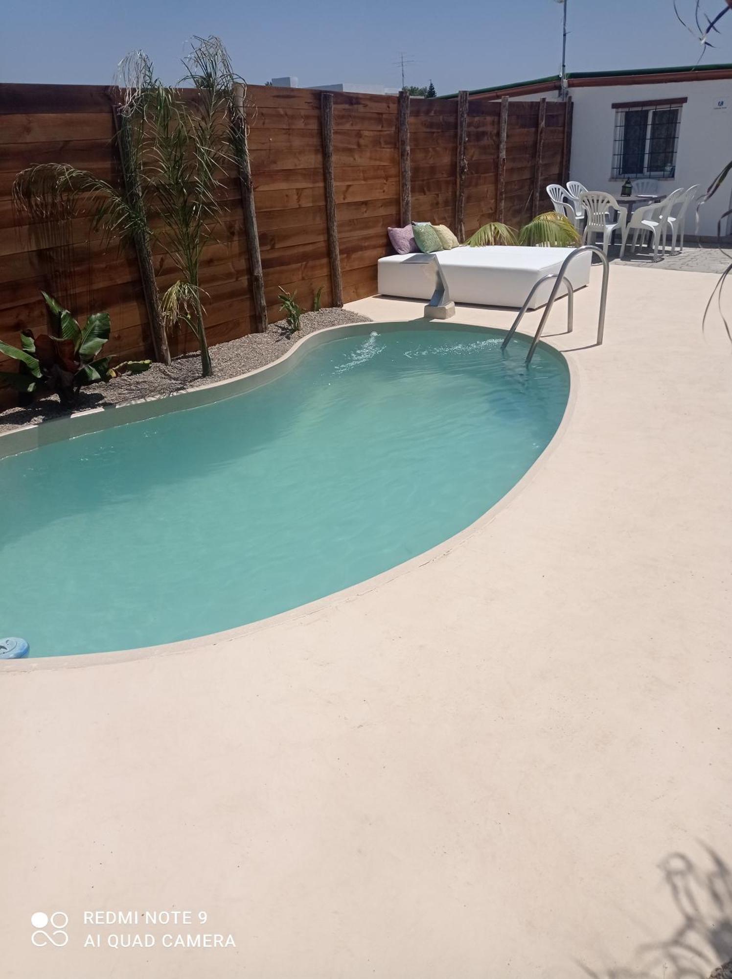 Villa casa blanca luxury spa con piscina privada y jacuzzi privado Chiclana de la Frontera Habitación foto